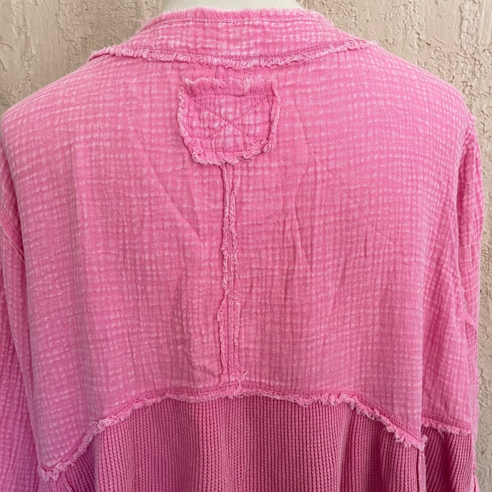 Easel Mineral Washed Top - Picture 6 of 6